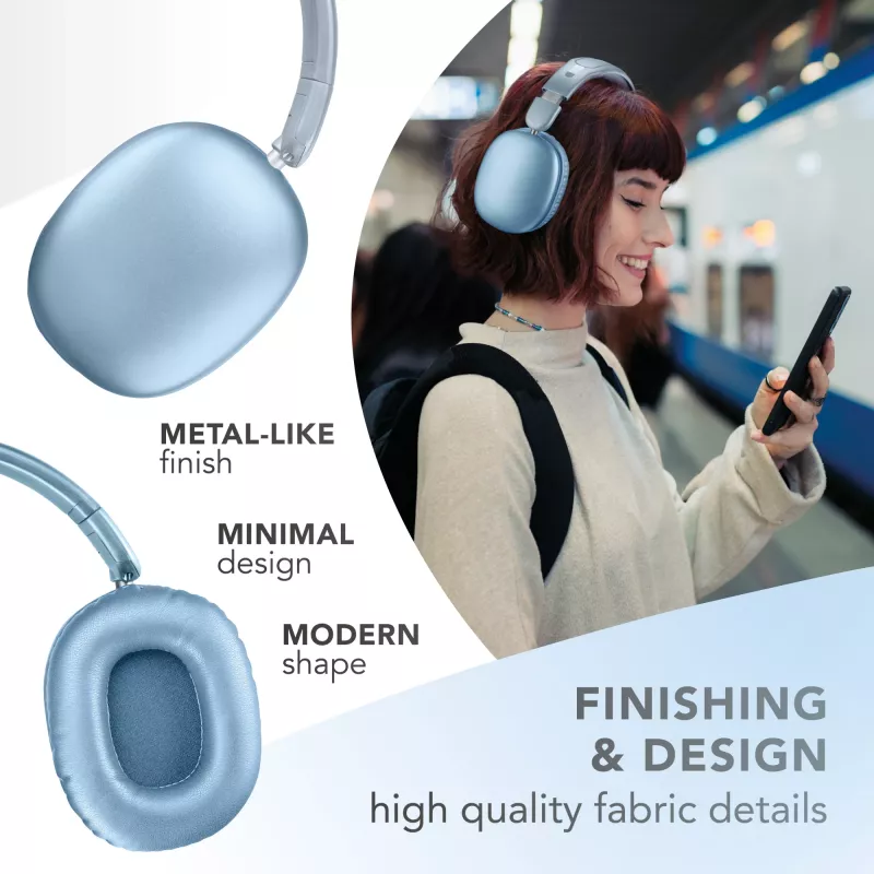 Music Sound MAXI3 MAXI3 Auscultadores over-ear sem fios com cancelamento ativo de ruído