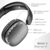 Music Sound MAXI3 MAXI3 Auscultadores over-ear sem fios com cancelamento ativo de ruído: experiência de audição imersiva e sem distrações, até 35 horas de autonomia. Design moderno, conforto, estilo e som potente e revolucionário.