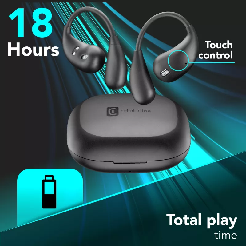 Cellularline Nebit – TWS Translator NEBIT Auscultadores TWS com função de tradução em tempo real
