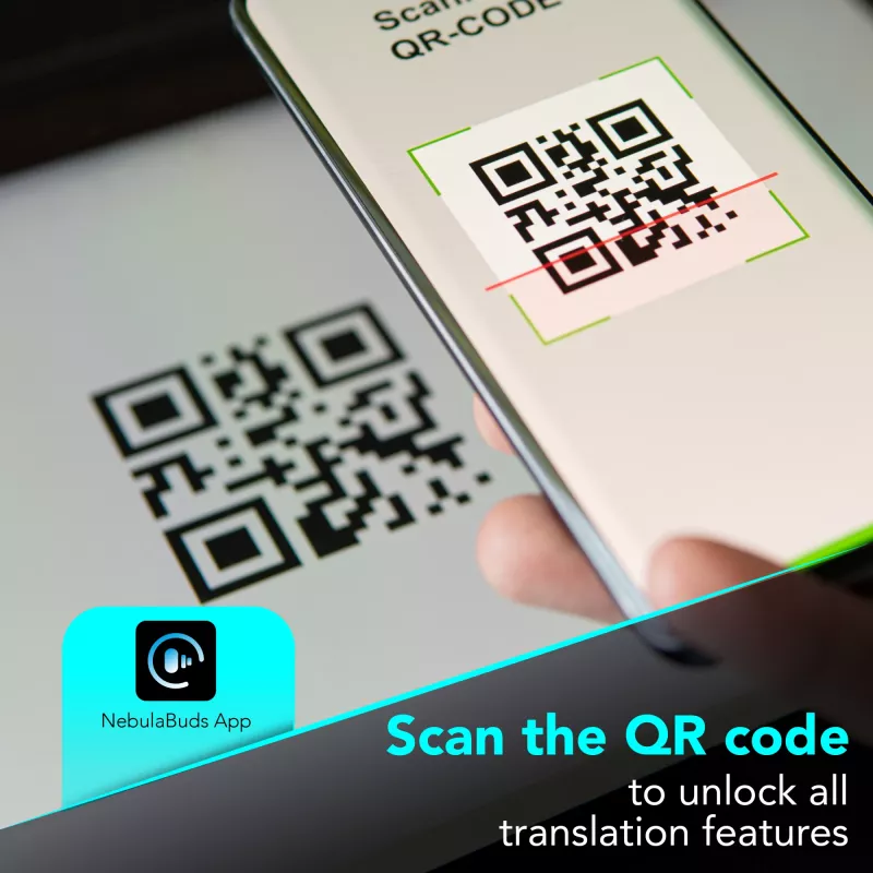 Cellularline Nebit – TWS Translator NEBIT Auscultadores TWS com função de tradução em tempo real