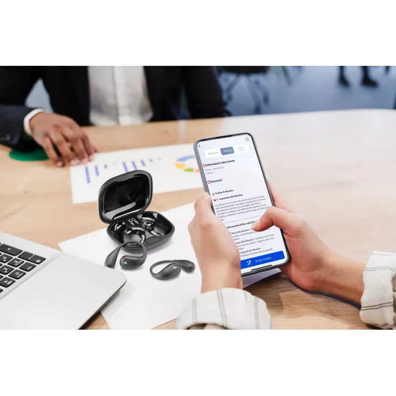 Cellularline Nebit – TWS Translator NEBIT Auscultadores TWS com função de tradução em tempo real