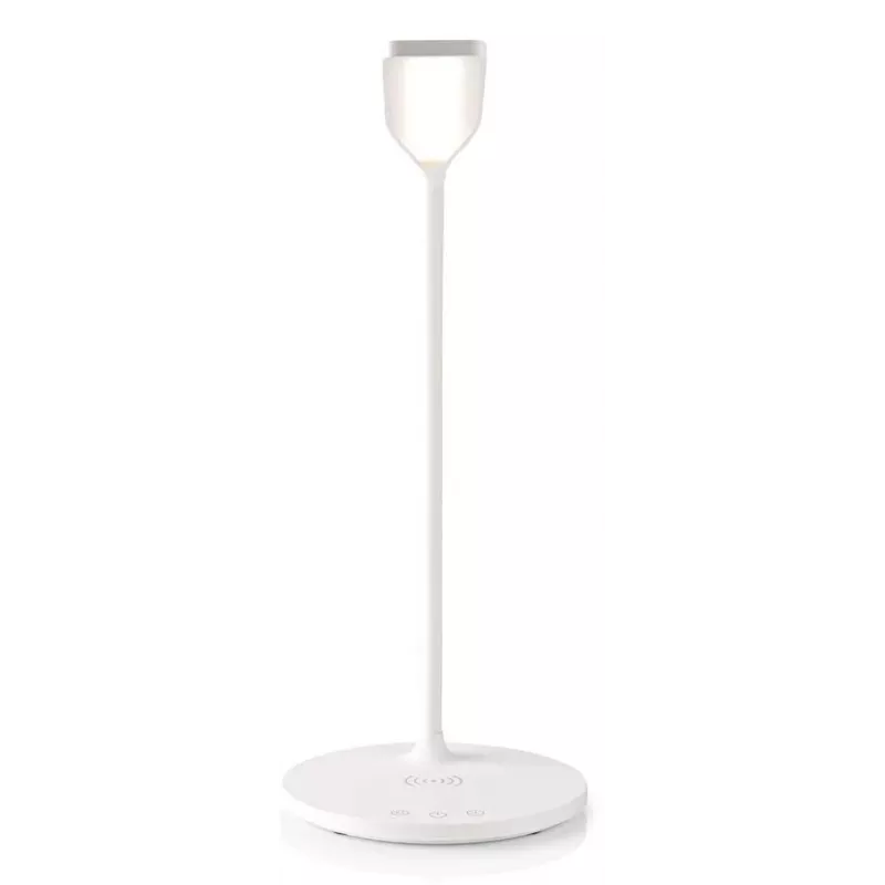 Techly I-LAMP-DSK10 Candeeiro de mesa Lâmpada não substituível 5,5 W LED G branco