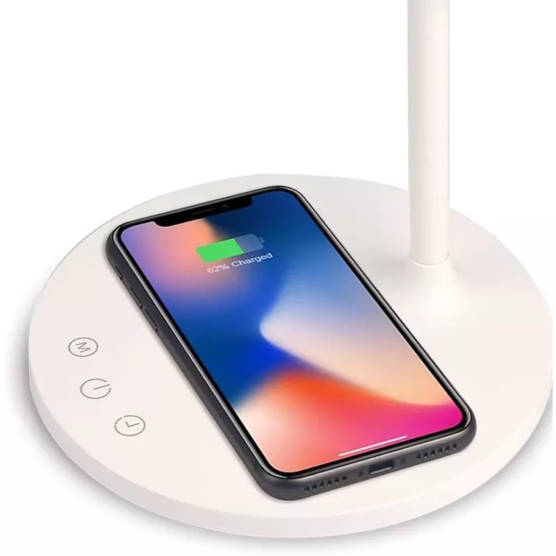 Techly I-LAMP-DSK10 Candeeiro de mesa Lâmpada não substituível 5,5 W LED G branco