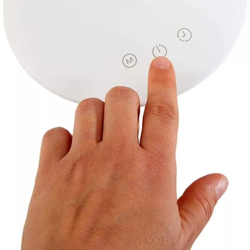 Techly I-LAMP-DSK10 Candeeiro de mesa Lâmpada não substituível 5,5 W LED G branco