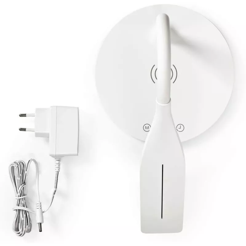 Techly I-LAMP-DSK10 Candeeiro de mesa Lâmpada não substituível 5,5 W LED G branco