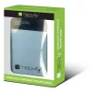 Techly I-CHARGE-10LCDBL Powerbank polímero de lítio (LiPo) 10000 mAh carregamento sem fios azul