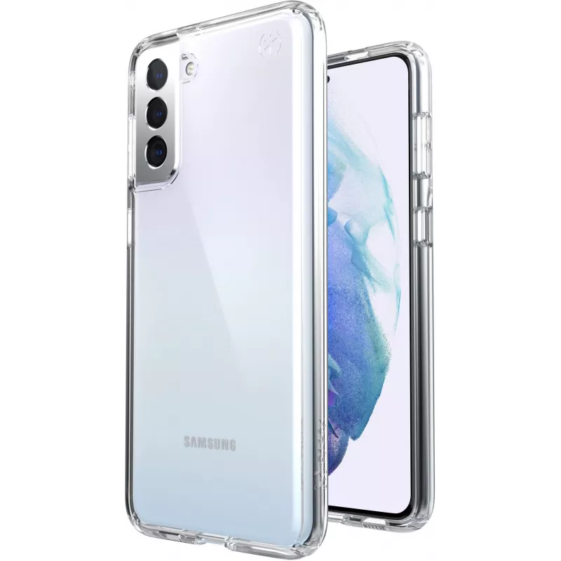 Speck Presidio Perfect Clear – Capa – Samsung – Galaxy S21+ 5G – 17 cm (6,7 polegadas) – Transparente