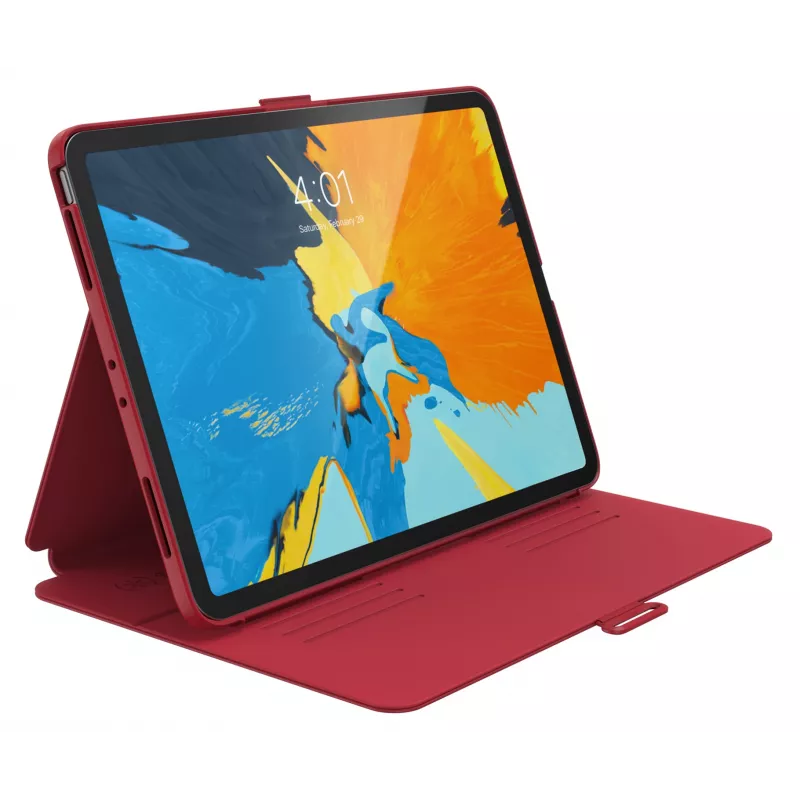 Speck Balance Folio Apple iPad Pro 11 polegadas (2018) Heartrate vermelho