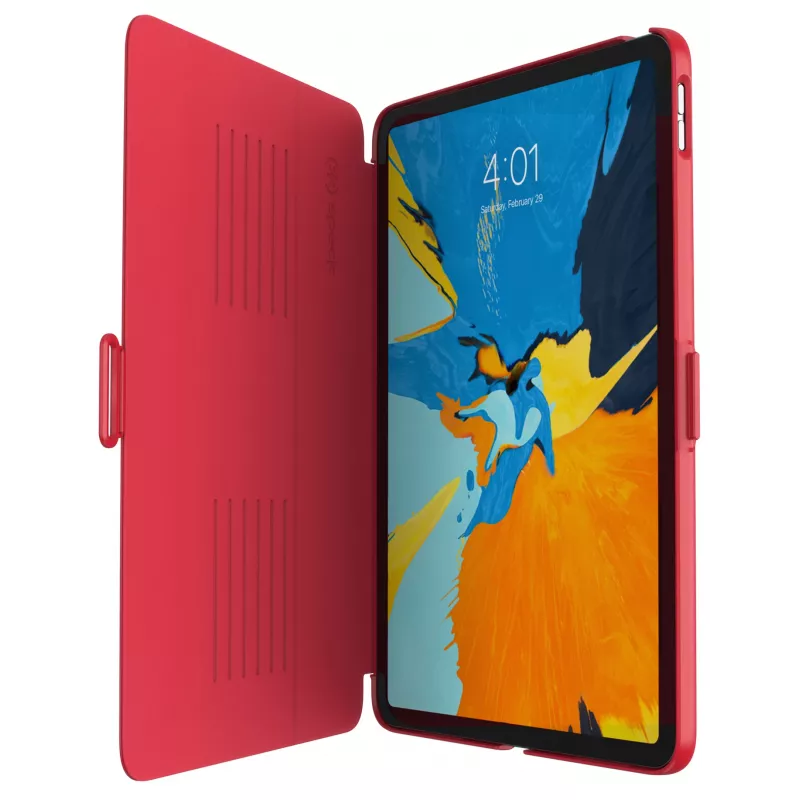 Speck Balance Folio Apple iPad Pro 11 polegadas (2018) Heartrate vermelho