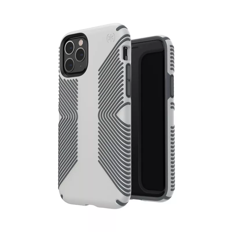 Speck Presidio Grip Capa para telemóvel 14,7 cm (5,8 polegadas) capa cinzento