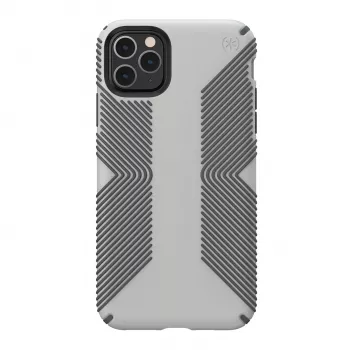 Speck Presidio Grip Capa para telemóvel 16,5 cm (6,5 polegadas) capa cinzento
