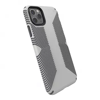Speck Presidio Grip Capa para telemóvel 16,5 cm (6,5 polegadas) capa cinzento