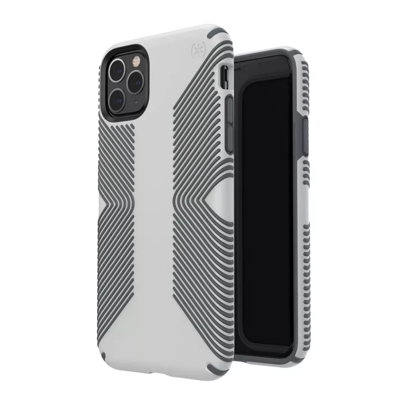 Speck Presidio Grip Capa para telemóvel 16,5 cm (6,5 polegadas) capa cinzento