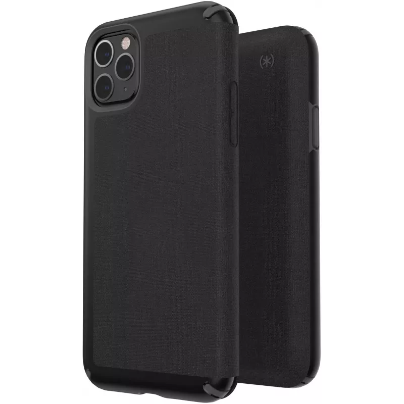 Speck Presidio Folio iPhone 11 Pro Max, Capa flip, Apple, iPhone 11 Pro Max, 16,5 cm (6,5 polegadas), preto