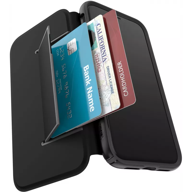 Speck Presidio Folio iPhone 11 Pro Max, Capa flip, Apple, iPhone 11 Pro Max, 16,5 cm (6,5 polegadas), preto