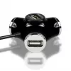 Hub de interfaces Axagon HUE-X3B USB 2.0 480 Mbit/s Preto