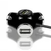 Hub de interfaces Axagon HUE-X3B USB 2.0 480 Mbit/s Preto