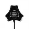 Hub de interfaces Axagon HUE-X3B USB 2.0 480 Mbit/s Preto