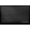 AXAGON EE25-XA - Caixa para HDD / SSD - 2,5 polegadas - SATA - Serial ATA II - Serial ATA III - 0,48 Gbit/s - Conectividade USB - Preto