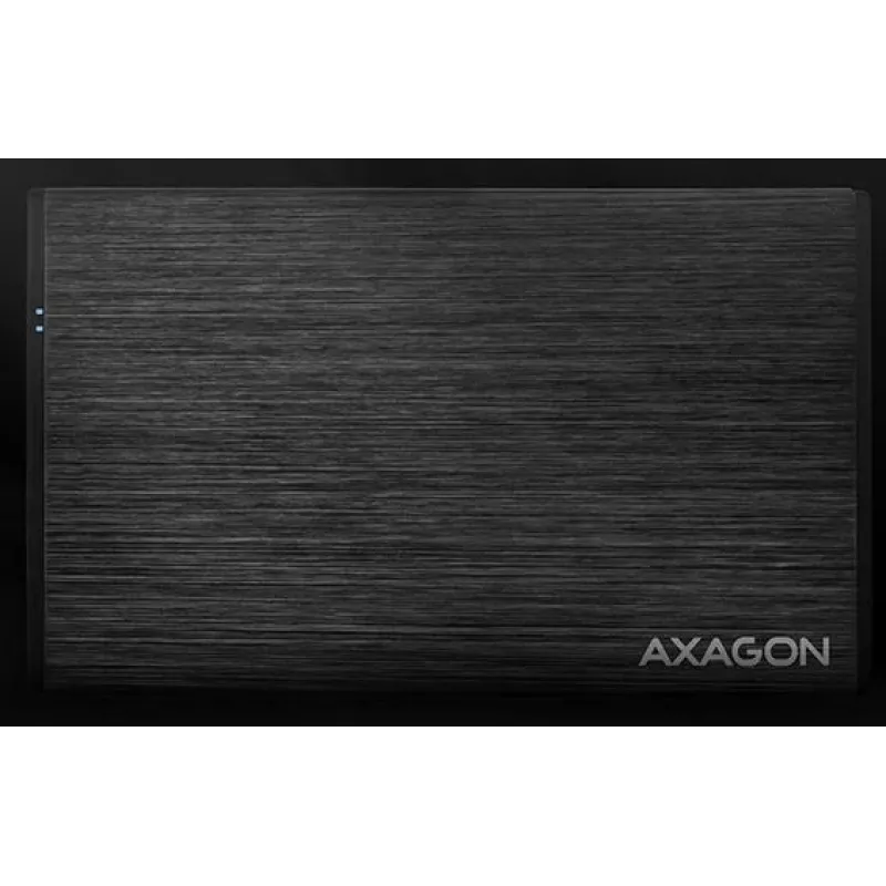 AXAGON EE25-XA - Caixa para HDD / SSD - 2,5 polegadas - SATA - Serial ATA II - Serial ATA III - 0,48 Gbit/s - Conectividade USB - Preto