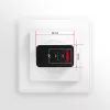 Carregador Axagon ACU-PQ22 para dispositivos móveis Telemóvel, power bank, smartphone, smartwatch, tablet, universal Preto AC carregamento rápido interior