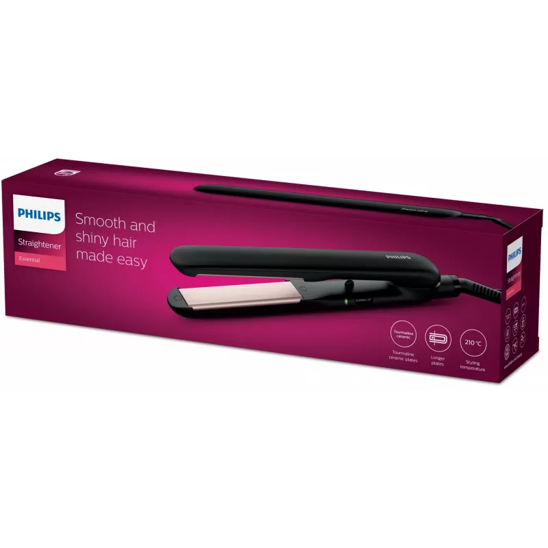 Alisador de cabelo Philips Essential HP8321/00, preto