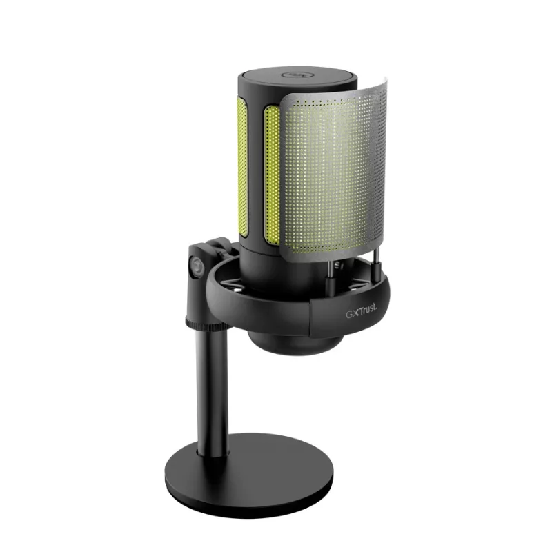 Microfone para podcast Trust GXT 238 Auron Preto