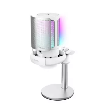 Microfone para podcast Trust GXT 238W Auron Cinzento, Branco
