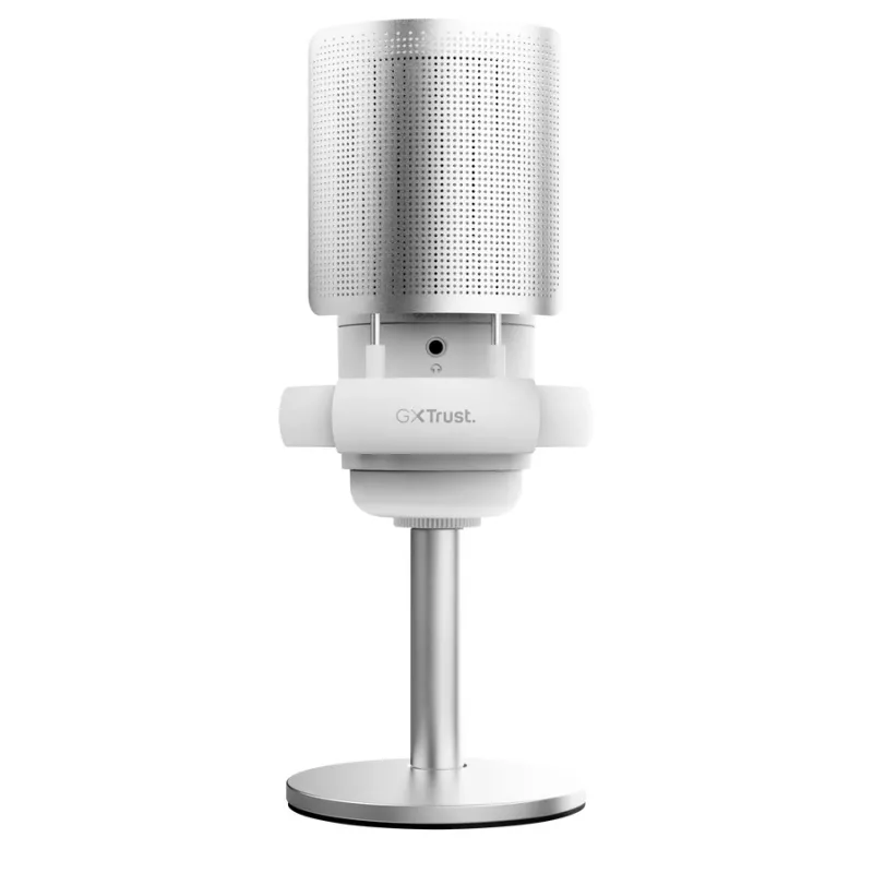 Microfone para podcast Trust GXT 238W Auron Cinzento, Branco
