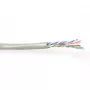 Cabo de rede U/UTP CAT6 ACT marfim 500 m, 500 m, Branco