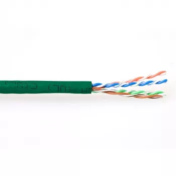 Cabo de rede U/UTP CAT6 ACT verde 305 m, 305 m, Cat6, Verde