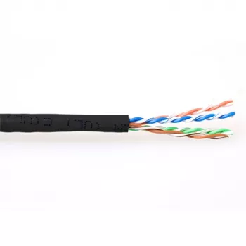 Cabo de rede U/UTP CAT6 ACT preto 305 m, 305 m, Cat6, Preto