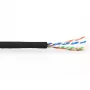Cabo de rede U/UTP CAT6 ACT preto 305 m, 305 m, Cat6, Preto