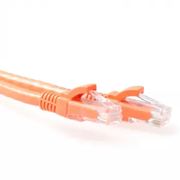 Cabo de rede U/UTP CAT6 ACT Laranja 7 metros, sem patilha, com fichas RJ45