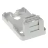 ACT Caixa de superfície keystone 1 porta, branco, 1 unid.