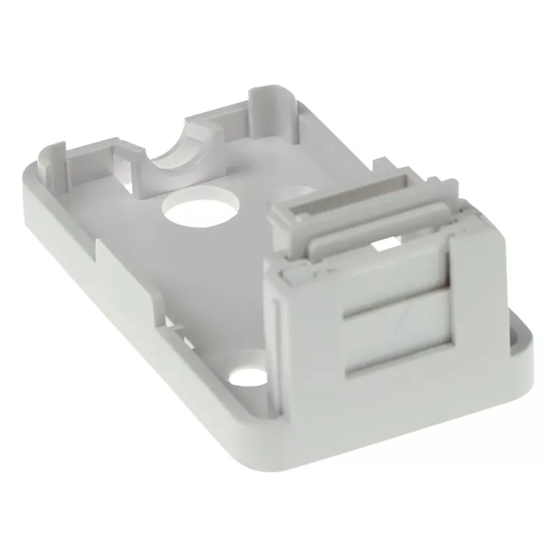 ACT Caixa de superfície keystone 1 porta, branco, 1 unid.