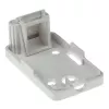 ACT Caixa de superfície keystone 1 porta, branco, 1 unid.