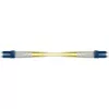 ACT Cabo de patch de fibra ótica duplex blindado monomodo 9/125 OS2 de 30 m com fichas LC