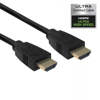 ACT Cabo certificado HDMI 8K Ultra High Speed de 2 metros v2.1 ficha HDMI-A - ficha HDMI-A