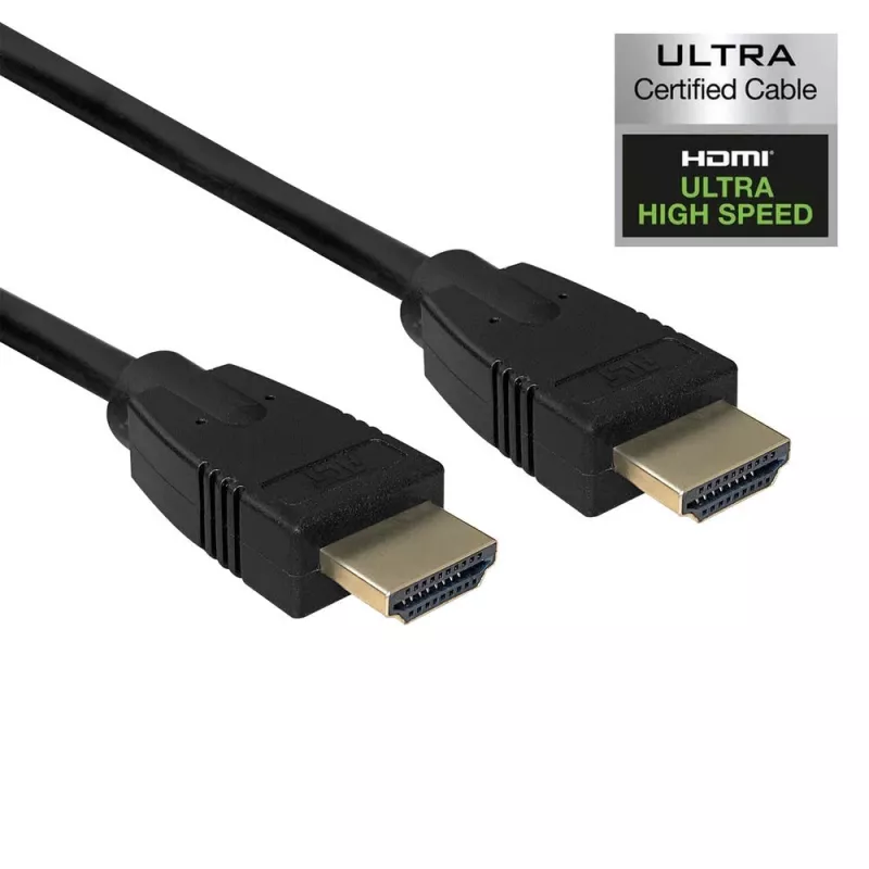 ACT Cabo certificado HDMI 8K Ultra High Speed de 2 metros v2.1 ficha HDMI-A - ficha HDMI-A