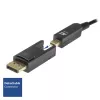 ACT Cabo ótico ativo DisplayPort 1.4 de 20 metros 8K com ficha removível