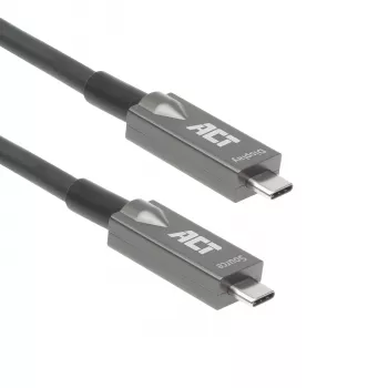 ACT Cabo de ligação USB-C 3.2 Gen2 ativo ótico (AOC), 10 m