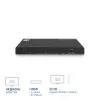 Splitter HDMI 4K ACT, 1 para 4, suporte EDID, HDMI, 4x HDMI, 3840 x 2160 píxeis, preto, 4K Ultra HD, 10,2 Gbit/s