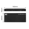 Splitter HDMI 4K ACT, 1 para 4, suporte EDID, HDMI, 4x HDMI, 3840 x 2160 píxeis, preto, 4K Ultra HD, 10,2 Gbit/s
