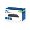 Splitter HDMI 4K ACT, 1 para 4, suporte EDID, HDMI, 4x HDMI, 3840 x 2160 píxeis, preto, 4K Ultra HD, 10,2 Gbit/s