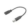 Cabo adaptador ACT USB-C fêmea para USB-B 2.0 impressora 0,2 m