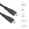 Cabo USB ACT AC7445 USB 3.2 Gen 2 (3.1 Gen 2) 5 m USB C 10 Gbit/s 60 W preto