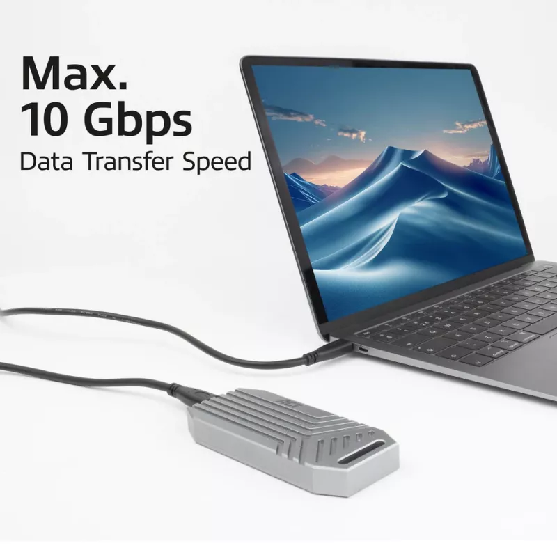 Cabo USB ACT AC7445 USB 3.2 Gen 2 (3.1 Gen 2) 5 m USB C 10 Gbit/s 60 W preto