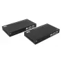 Conjunto extensor de média AV ACT com switch USB-C duplo, CAT6A, 100 metros