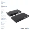 Conjunto extensor de média AV ACT com switch USB-C duplo, CAT6A, 100 metros